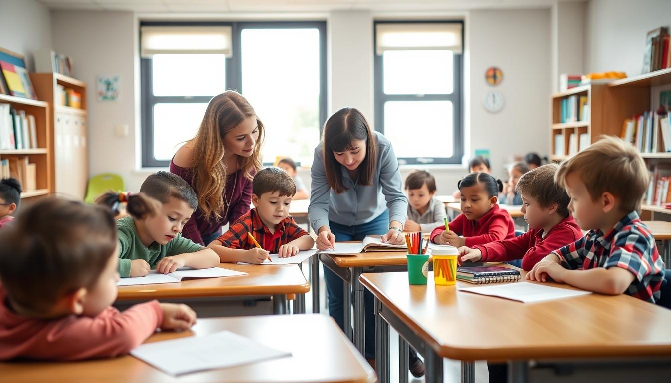 Structured study materials and learning resources on a desk